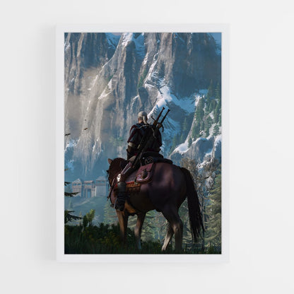 the-witcher-8 cadre Blanc