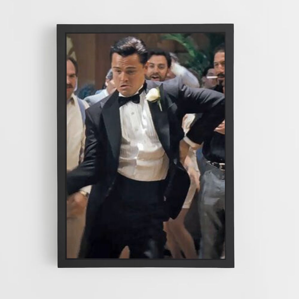 Poster Jordan Belfort Danza