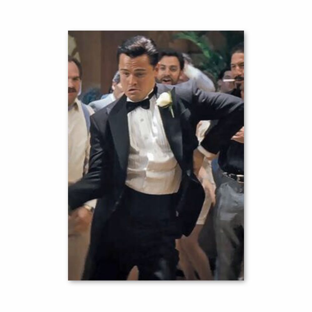 Poster Jordan Belfort Danza