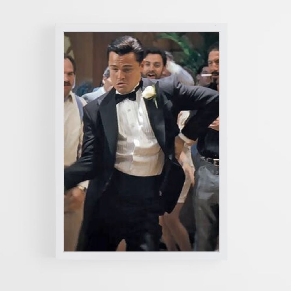 Poster Jordan Belfort Danza