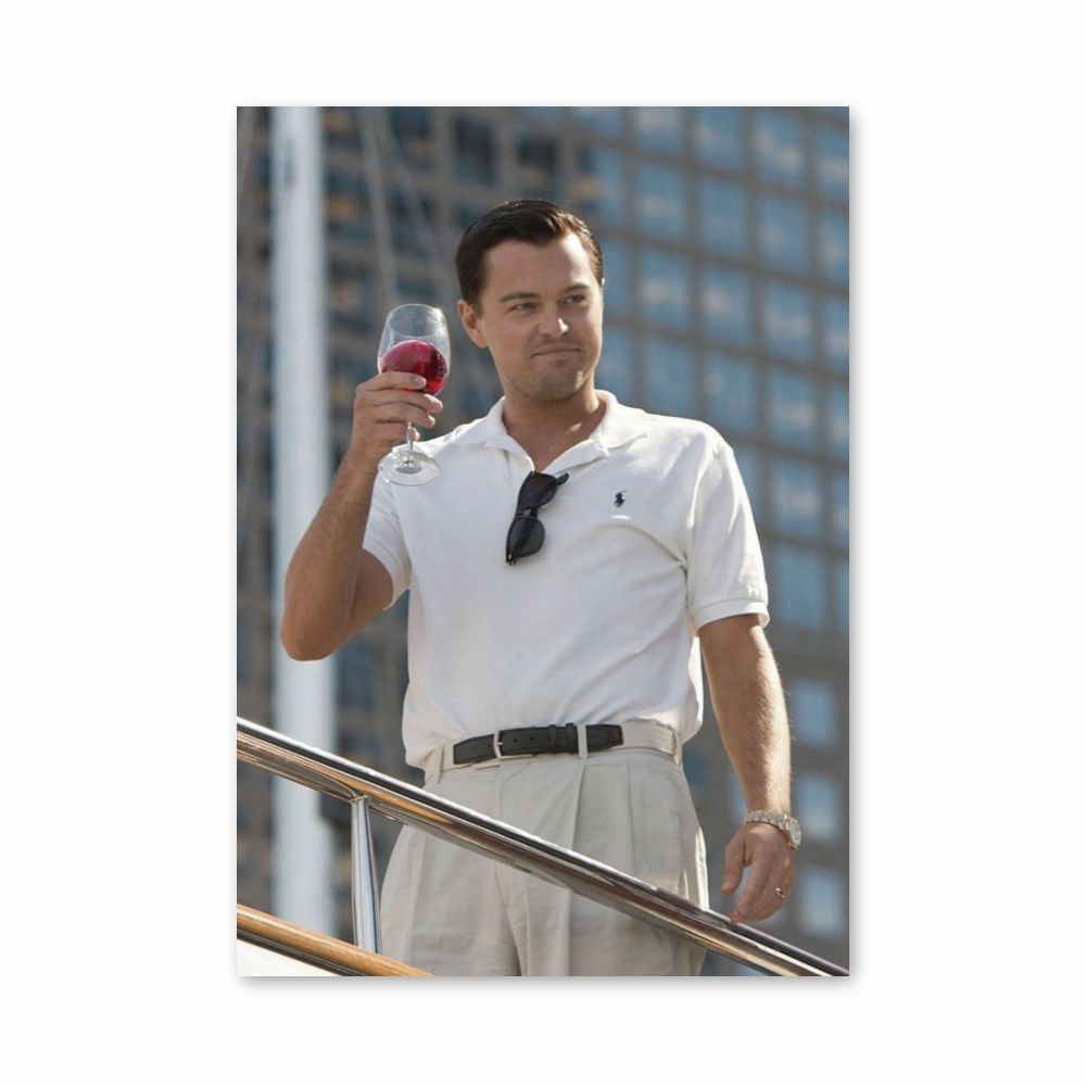 Poster Jordan Belfort Yacht