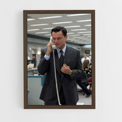the-wolf-of-wall-street-5 cadre Bois foncé
