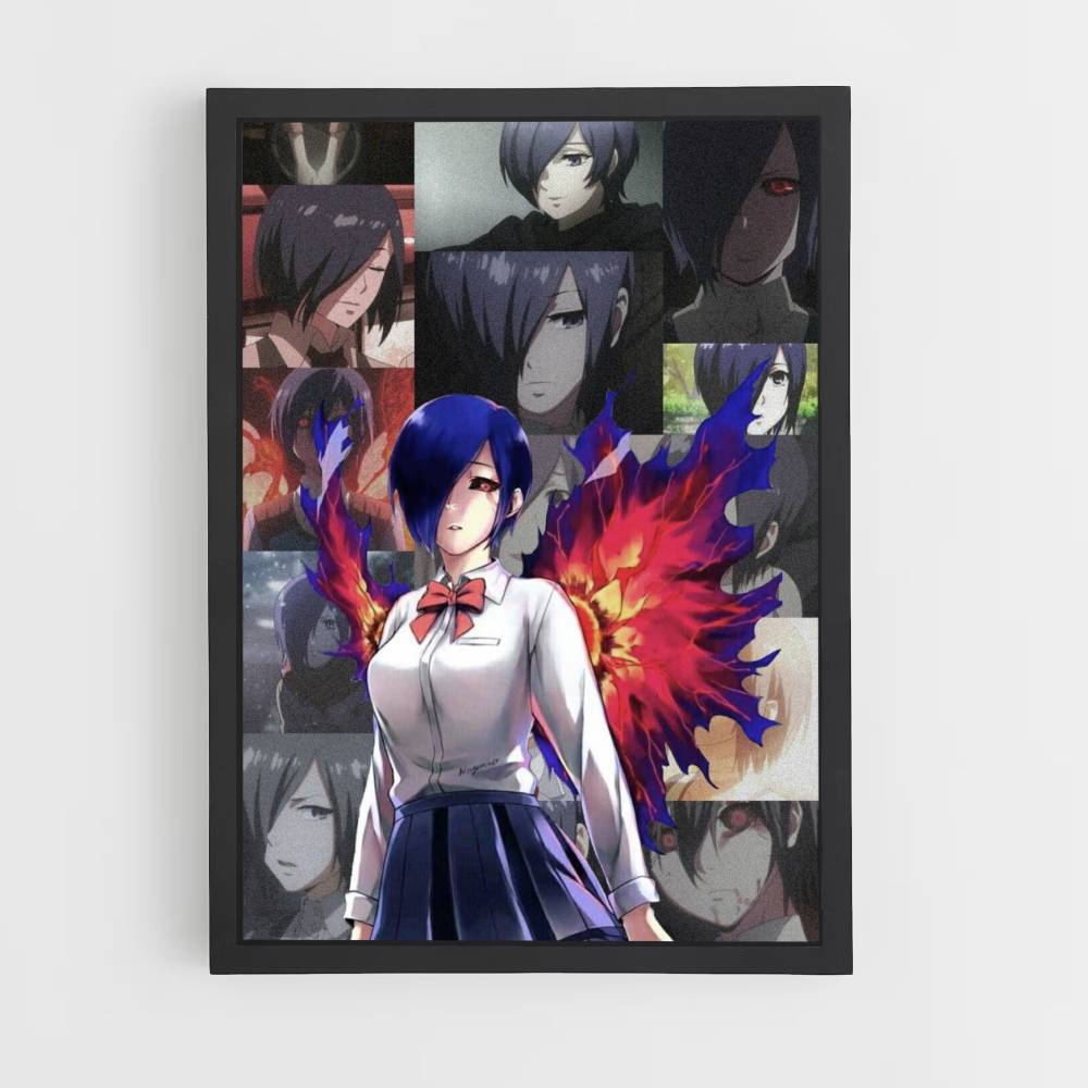 Poster di collage di Touka