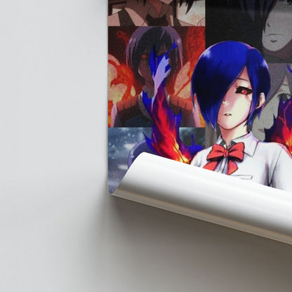 Poster di collage di Touka