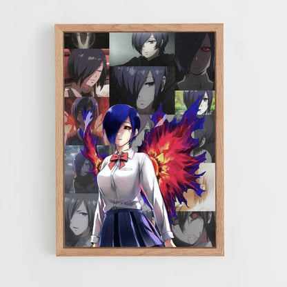 Poster di collage di Touka