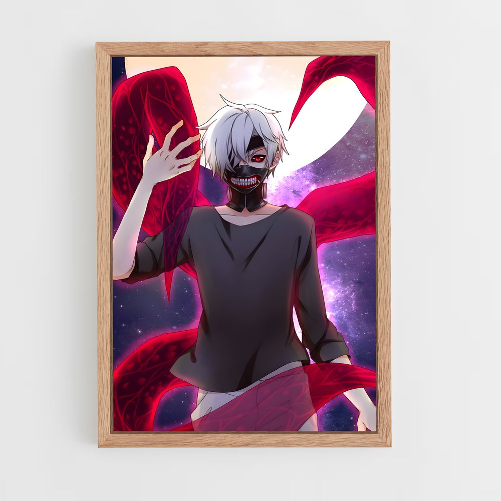 tokyo-ghoul-10 cadre Bois clair