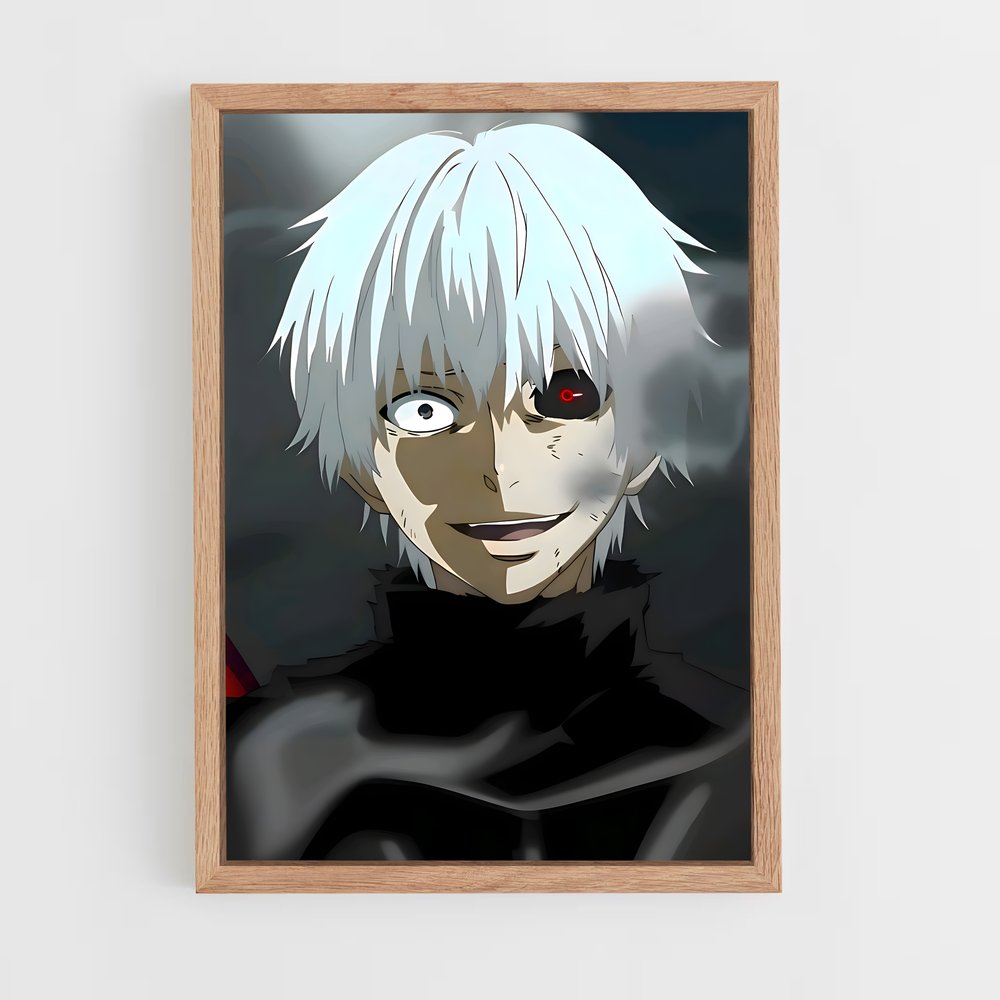 tokyo-ghoul-14 cadre Bois clair