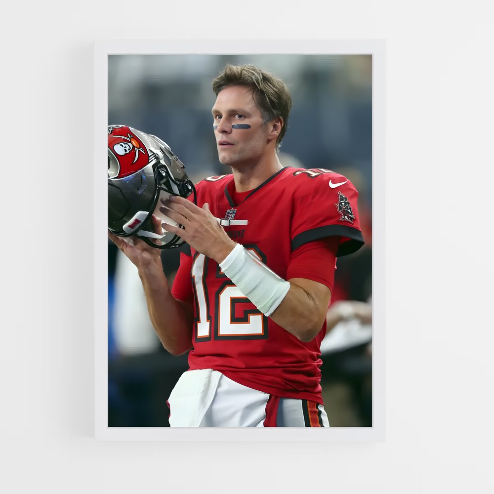 tom-brady-3 cadre Blanc