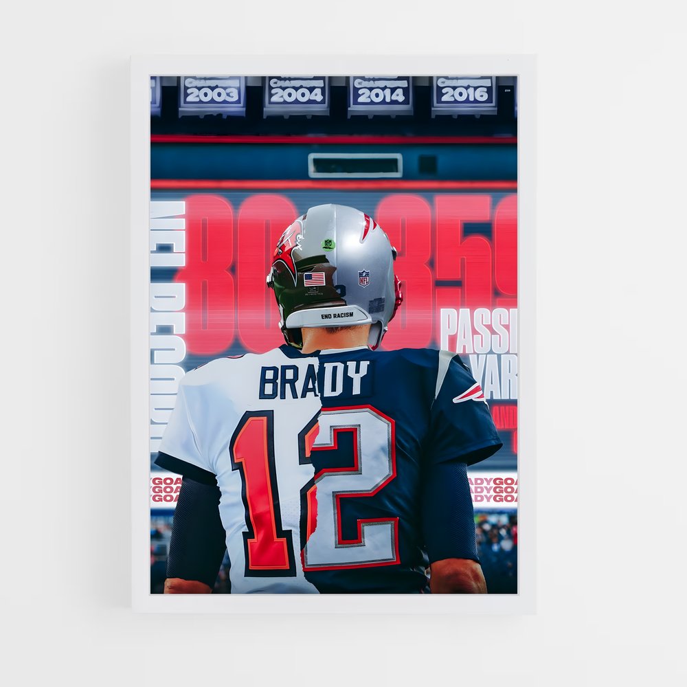 tom-brady-4 cadre Blanc