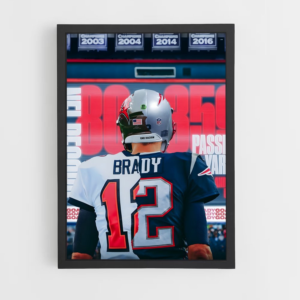 tom-brady-4 cadre Noir