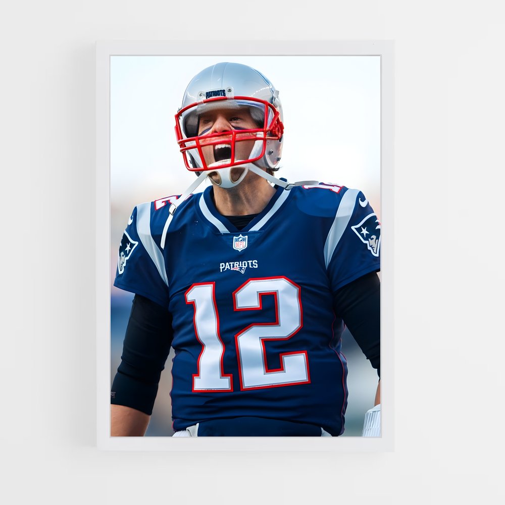 tom-brady-6 cadre Blanc