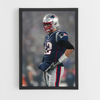 tom-brady-7 cadre Noir