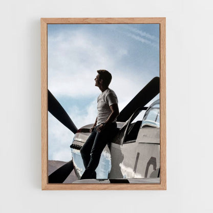 Poster dell'aeroplano di Top Gun