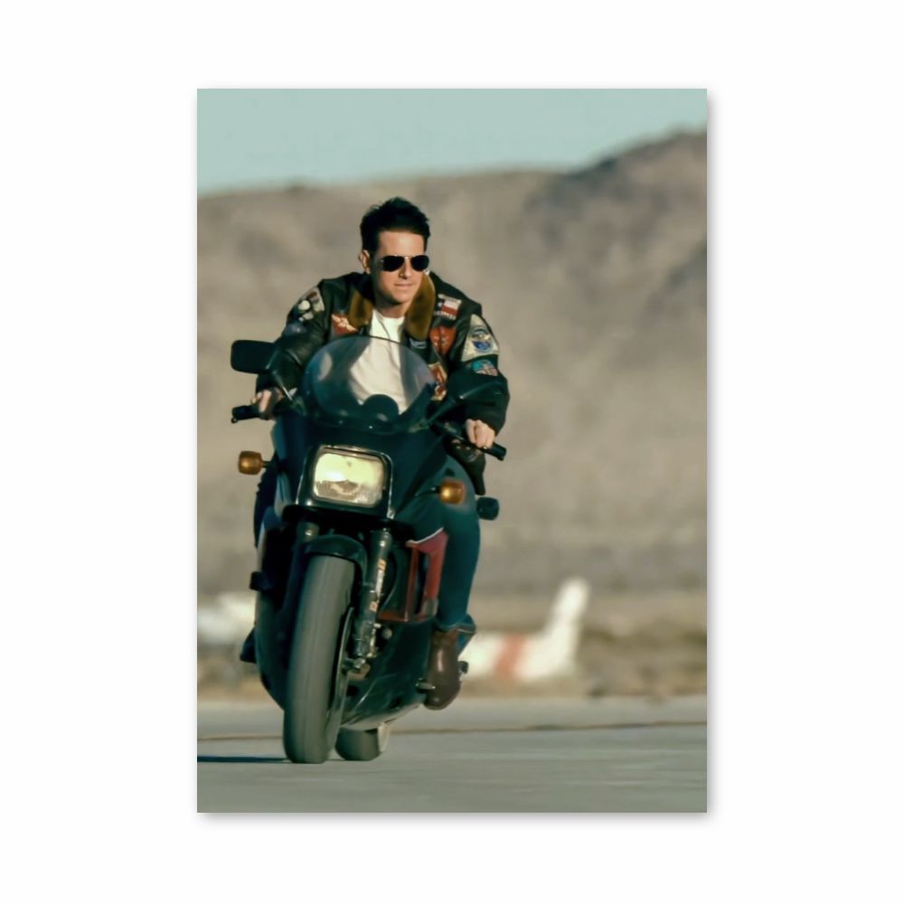 Poster di motocicletta Top Gun