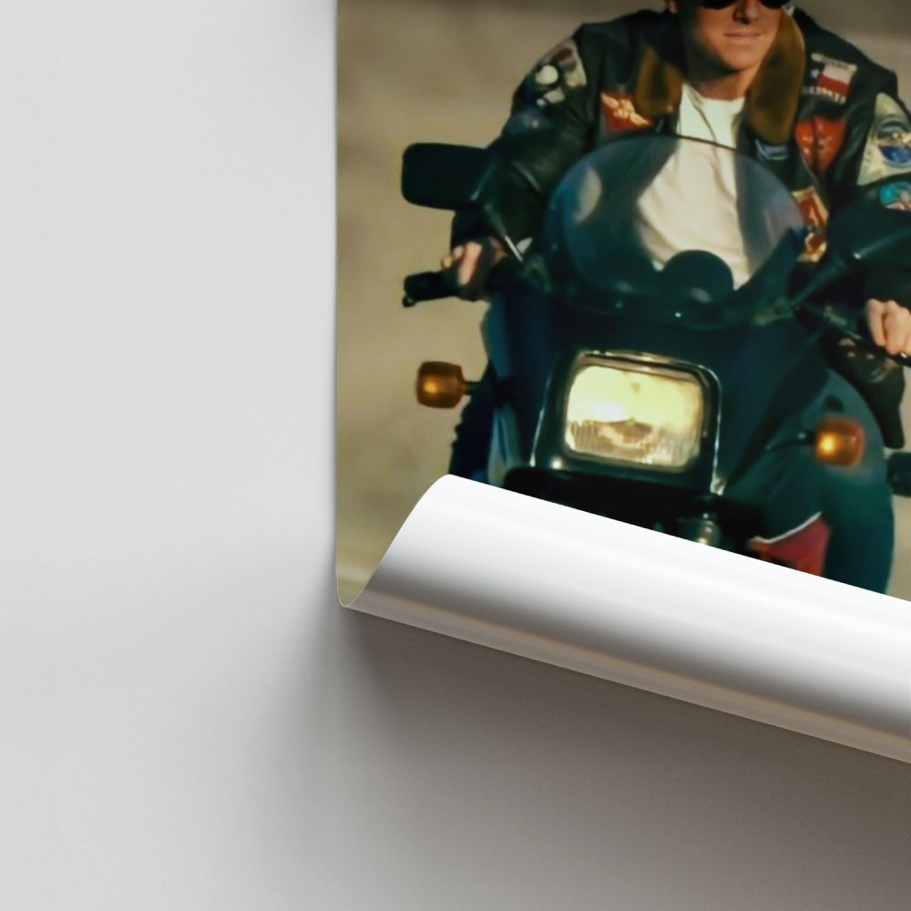 Poster di motocicletta Top Gun