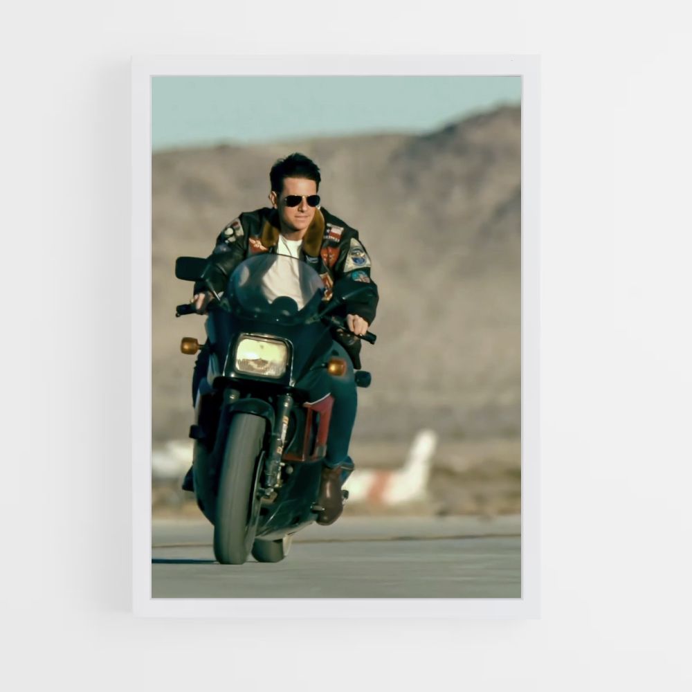 Poster di motocicletta Top Gun