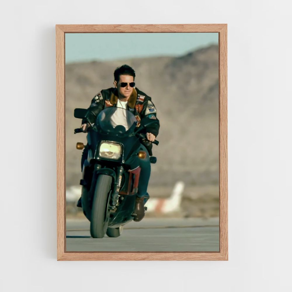 Poster di motocicletta Top Gun