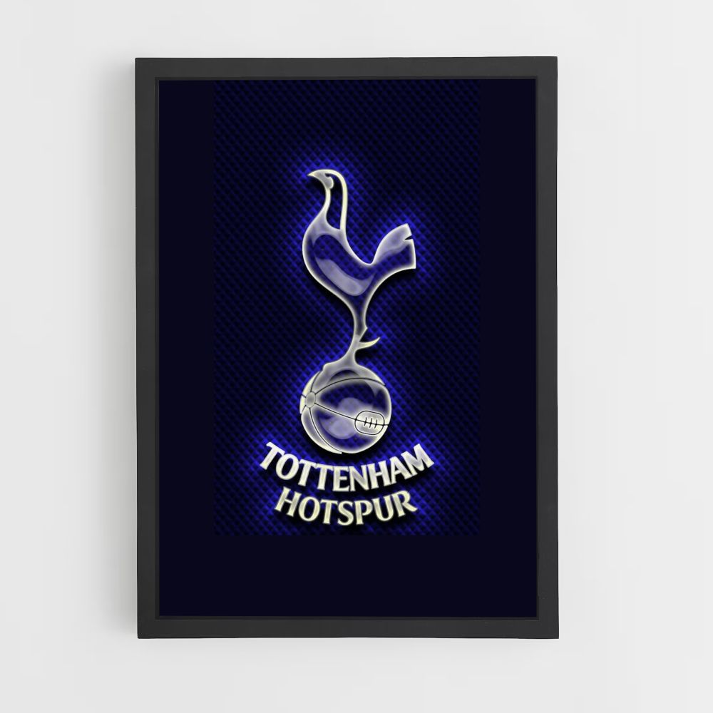 Poster con logo del Tottenham Hotspur