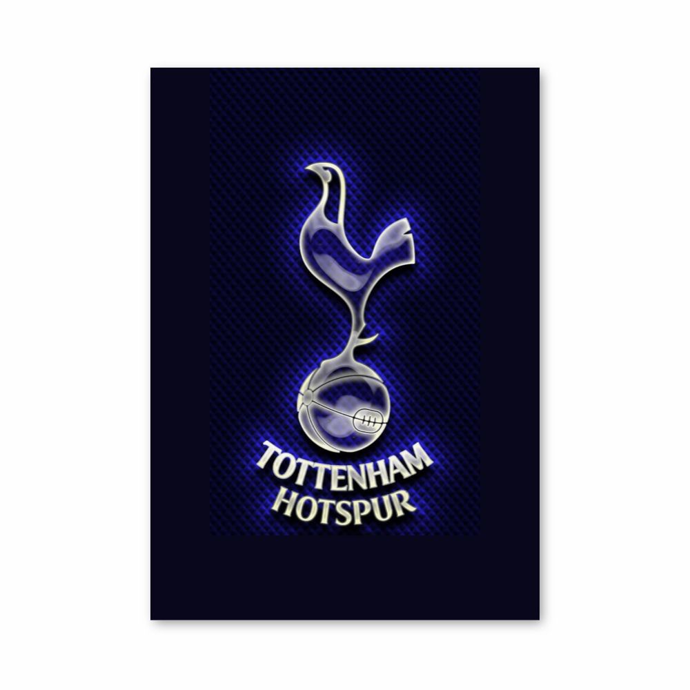 Poster con logo del Tottenham Hotspur