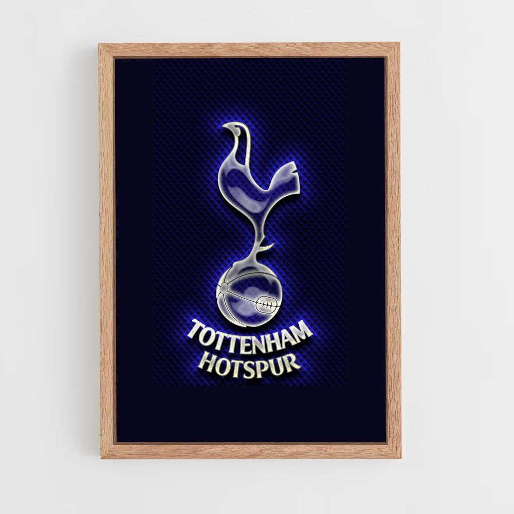 Poster con logo del Tottenham Hotspur