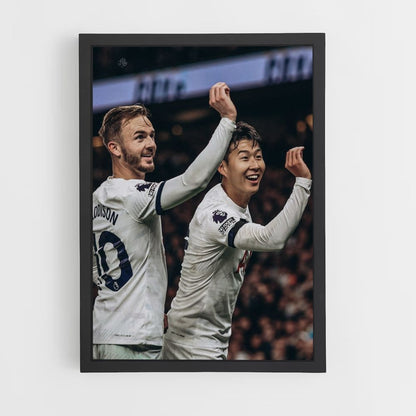 Poster celebrativo del Tottenham Hotspur