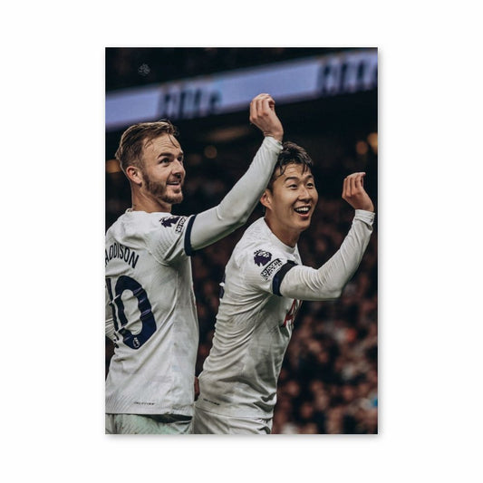 Poster celebrativo del Tottenham Hotspur