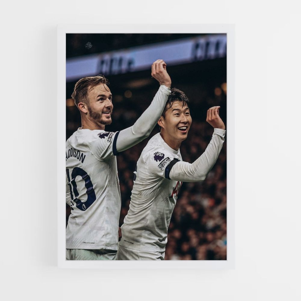 Poster celebrativo del Tottenham Hotspur