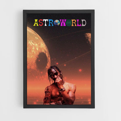 Poster Travis Scott Estetica