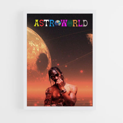 Poster Travis Scott Estetica