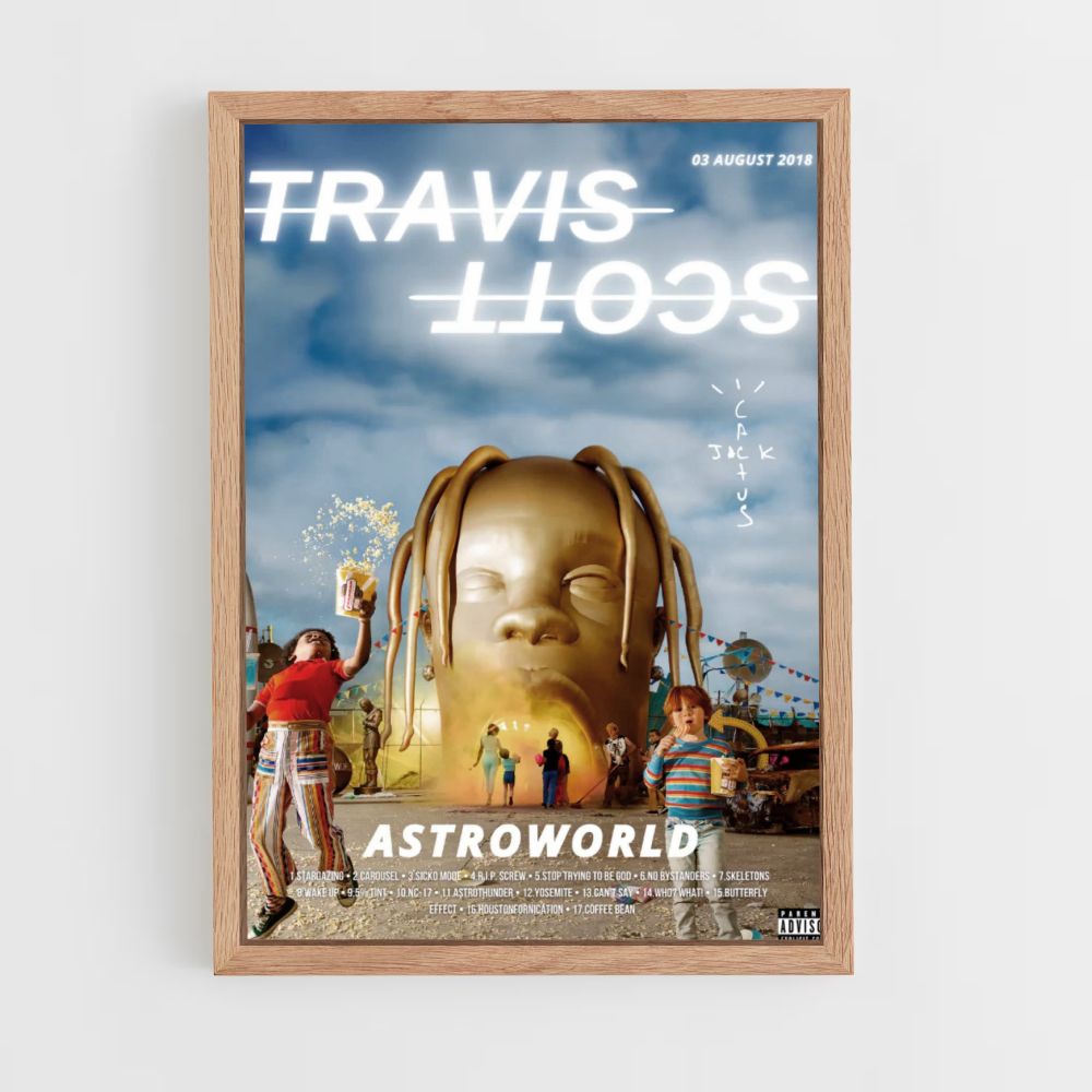 Manifesto Travis Scott Gold