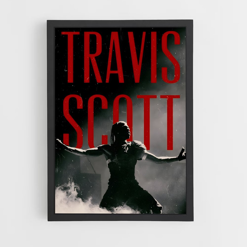 travis-scott-4 cadre Noir