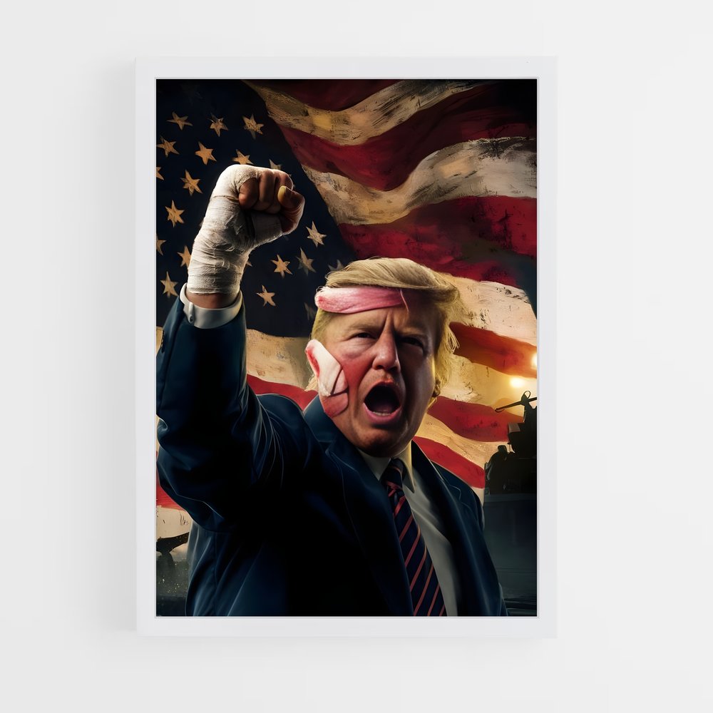 trump-6 cadre Blanc