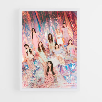 twice-6 cadre Blanc
