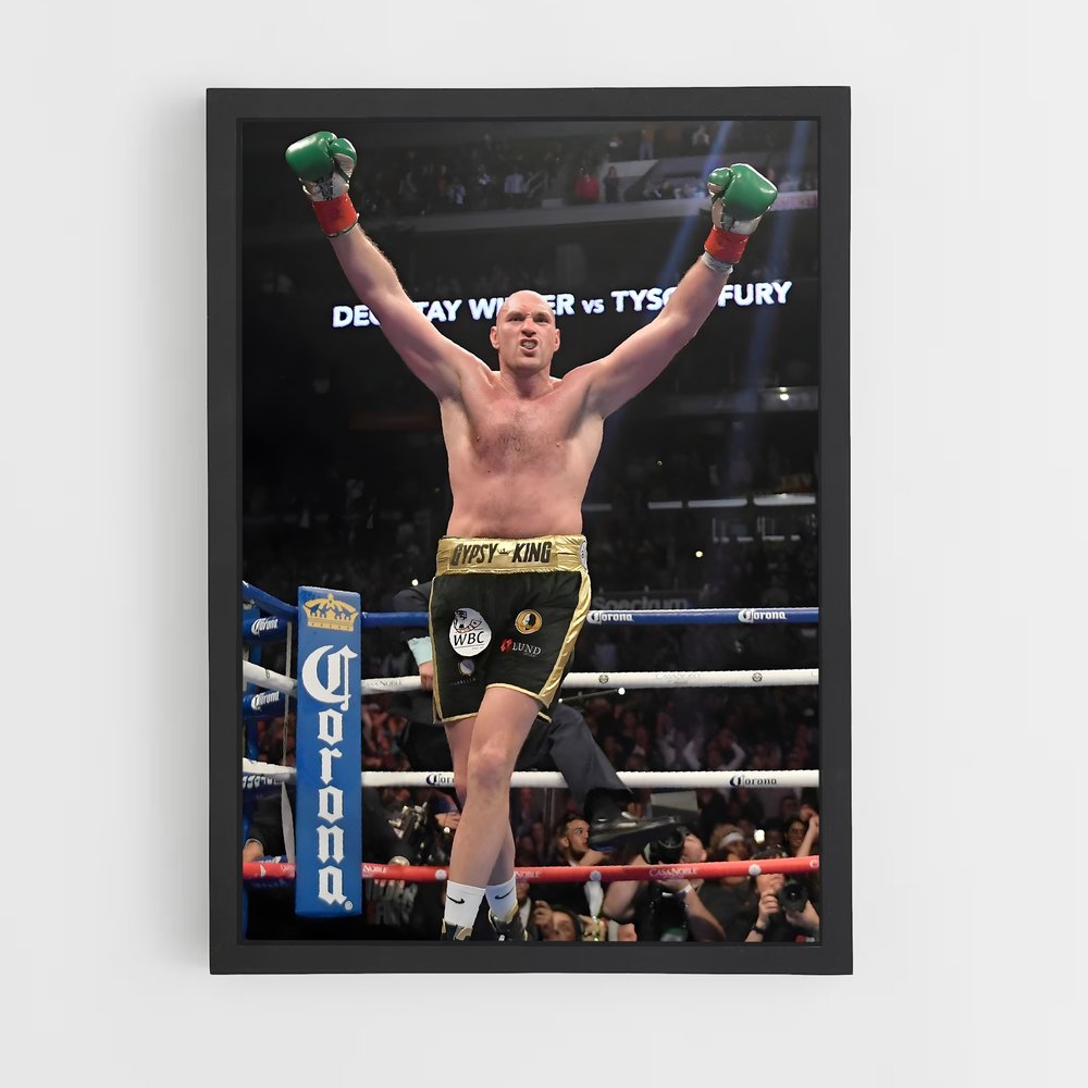 tyson-fury-7 cadre Noir