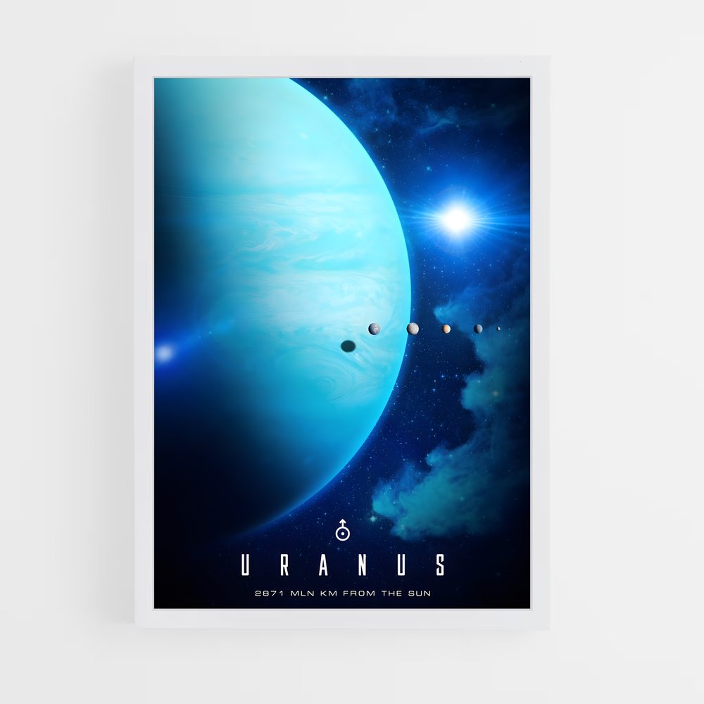 uranus-14 cadre Blanc