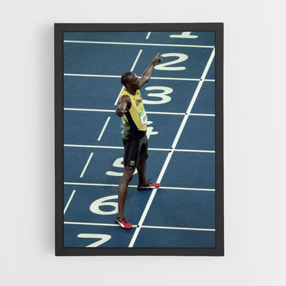 Poster Campione Usain Bolt