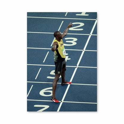 Poster Campione Usain Bolt