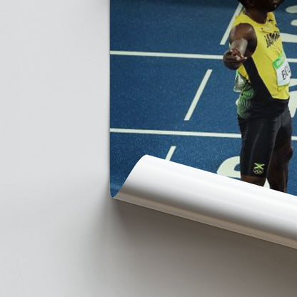 Poster Campione Usain Bolt