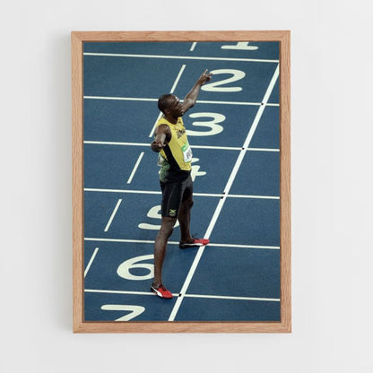 Poster Campione Usain Bolt