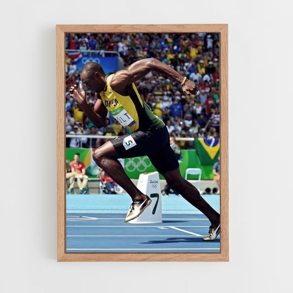 Poster Usain Bolt Sprint