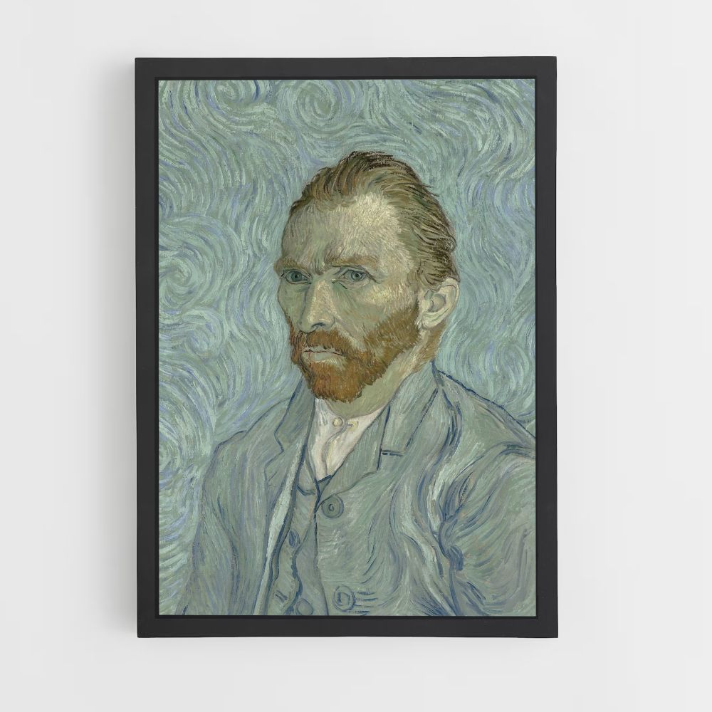 Poster Autoritratto di Van Gogh