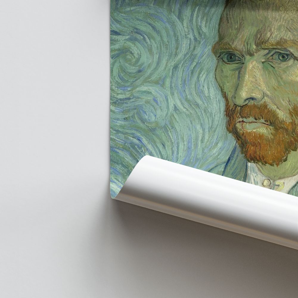 Poster Autoritratto di Van Gogh