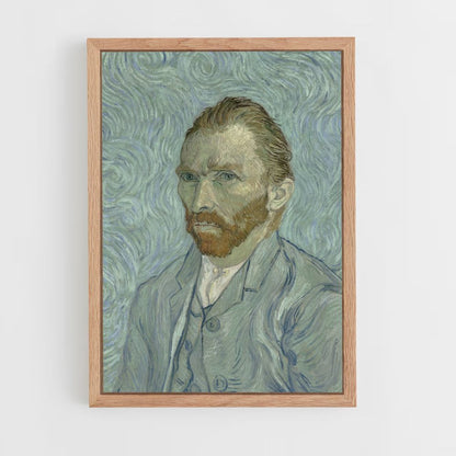 Poster Autoritratto di Van Gogh