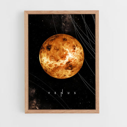 venus-9 cadre Bois clair
