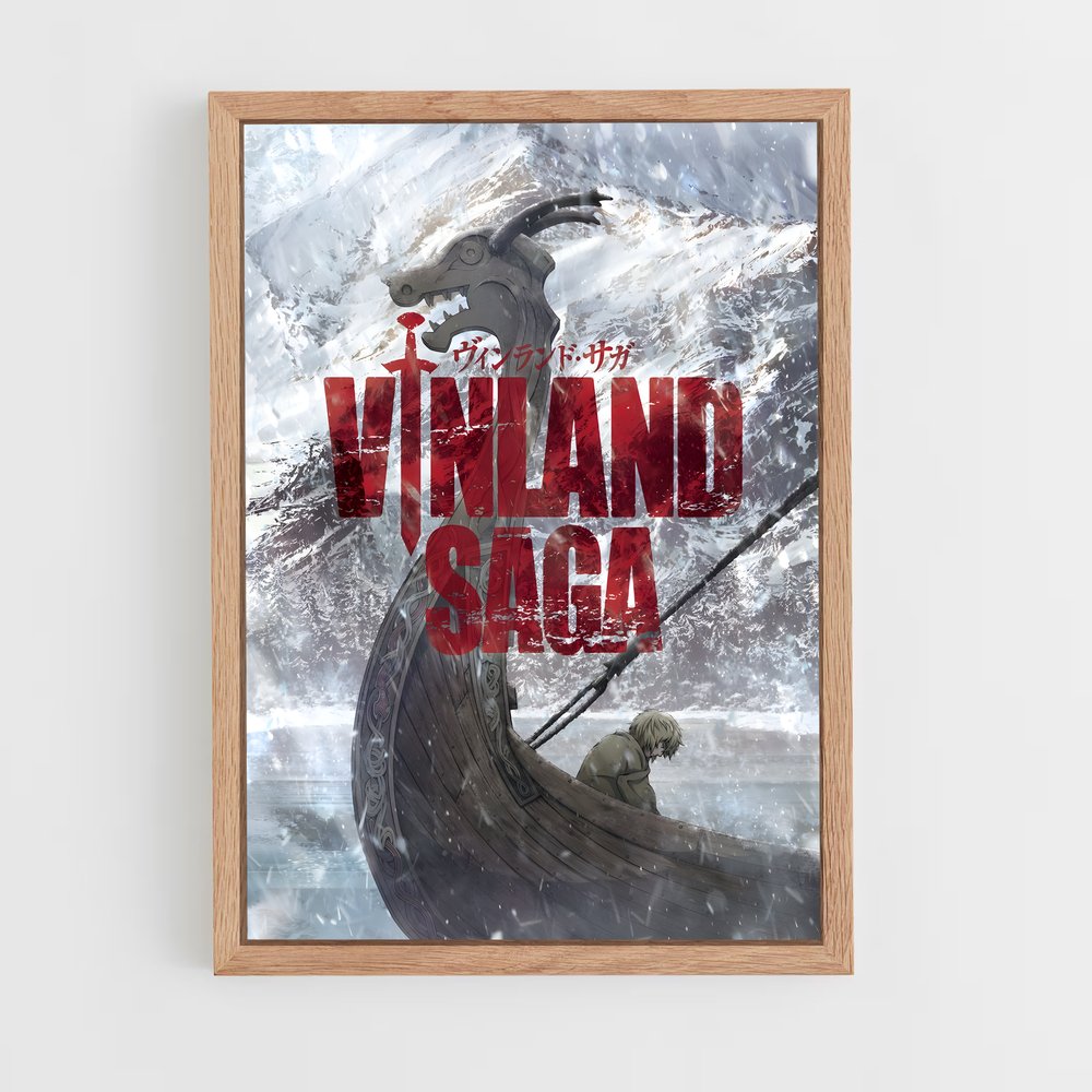 vinland-saga-3 cadre Bois clair