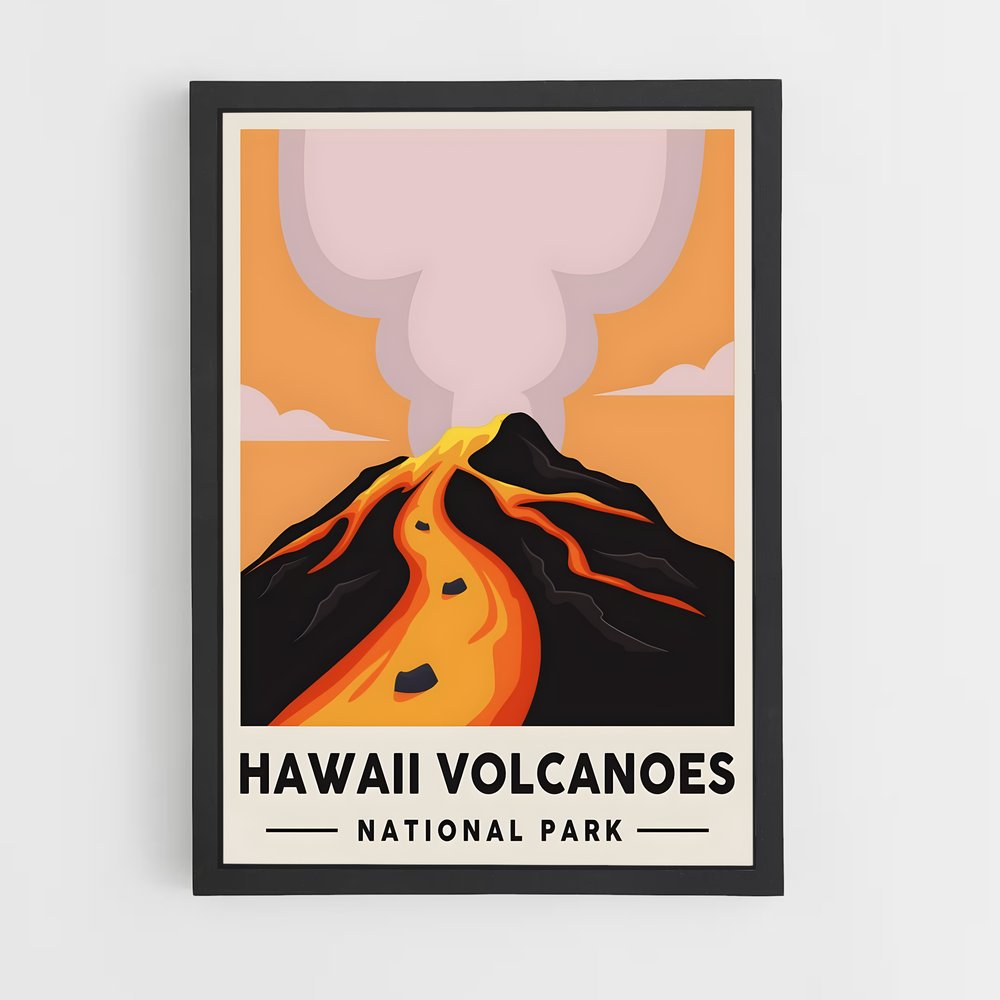 volcano-1 cadre Noir