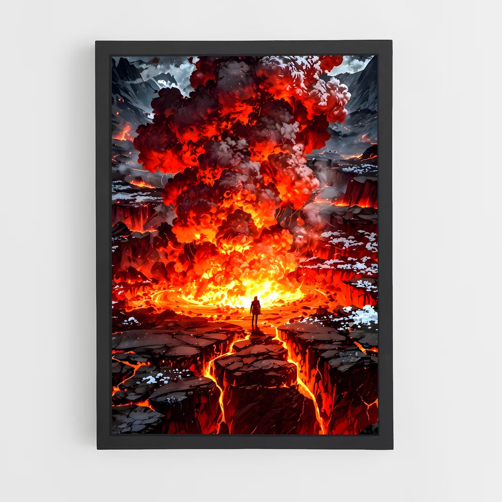 volcano-8 cadre Noir