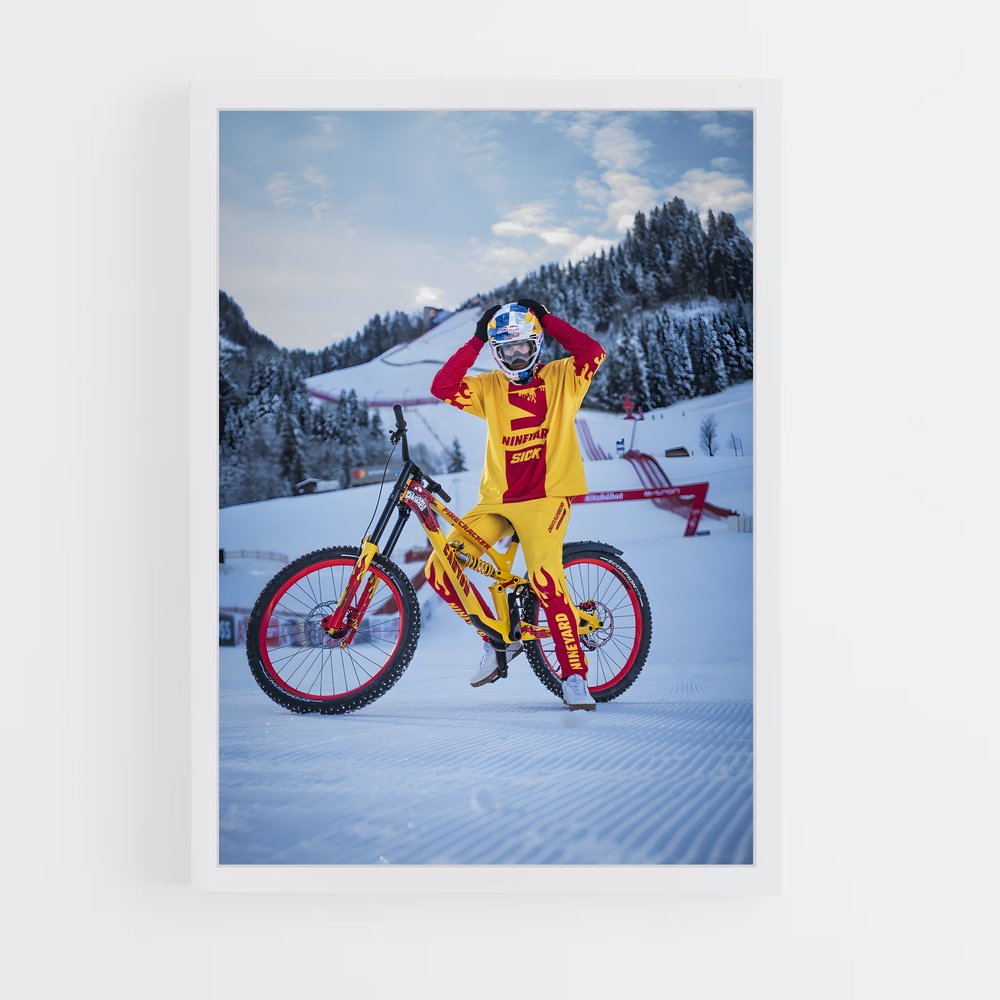 vtt-13 cadre Blanc
