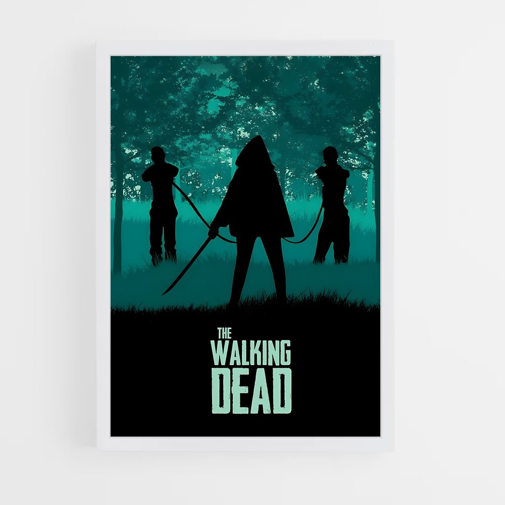 walking-dead-10 cadre Blanc