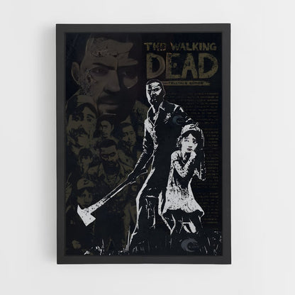 walking-dead-22 cadre Noir